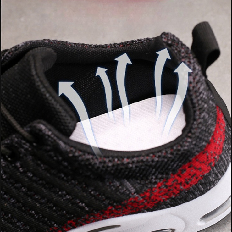 Scarpe da ginnastica da uomo S - Knit Fabric Lace Up Sneakers recensione e prezzo